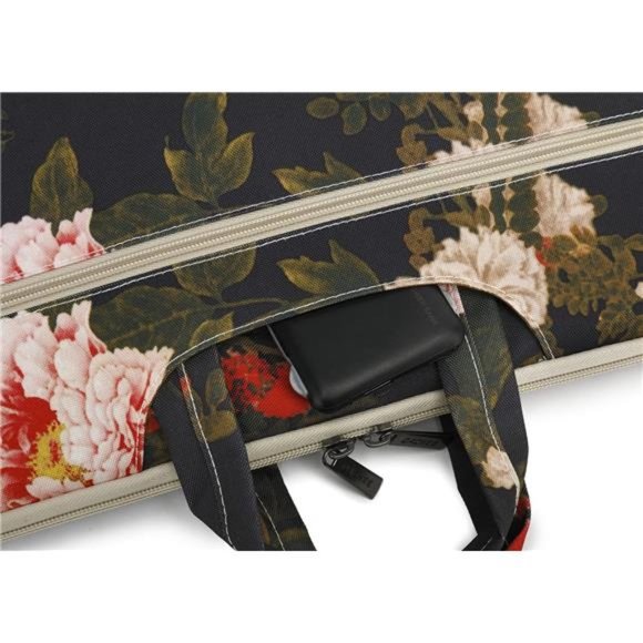 Black Waterproof Shoulder Laptop Bag 15.6 Inch - Picture 5 of 7